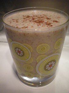 Cacao & Peanut Butter Oatmeal Smoothie