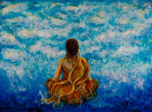 cloud meditation painting